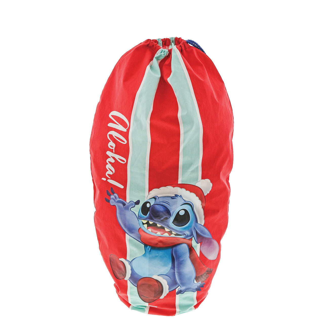 Stitch Surfboard Shaped Christmas Sack