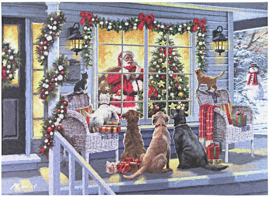 Wonderful Time of the Year - Santa Delivery Jigsaw