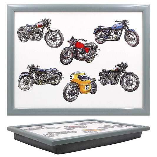 Classic Motorcycles Motorbikes Design Lap Tray