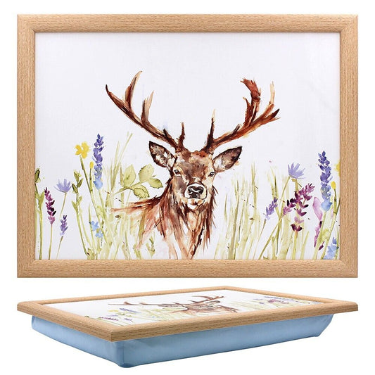 Feather and Fur - Stag Design Lap Tray