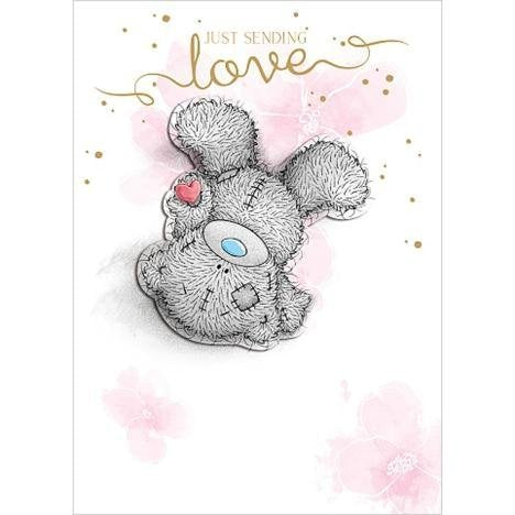 Bear sending 'Love' - Birthday Card