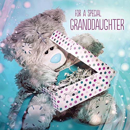 Granddaughter Birthday Card (3D Holographic)
