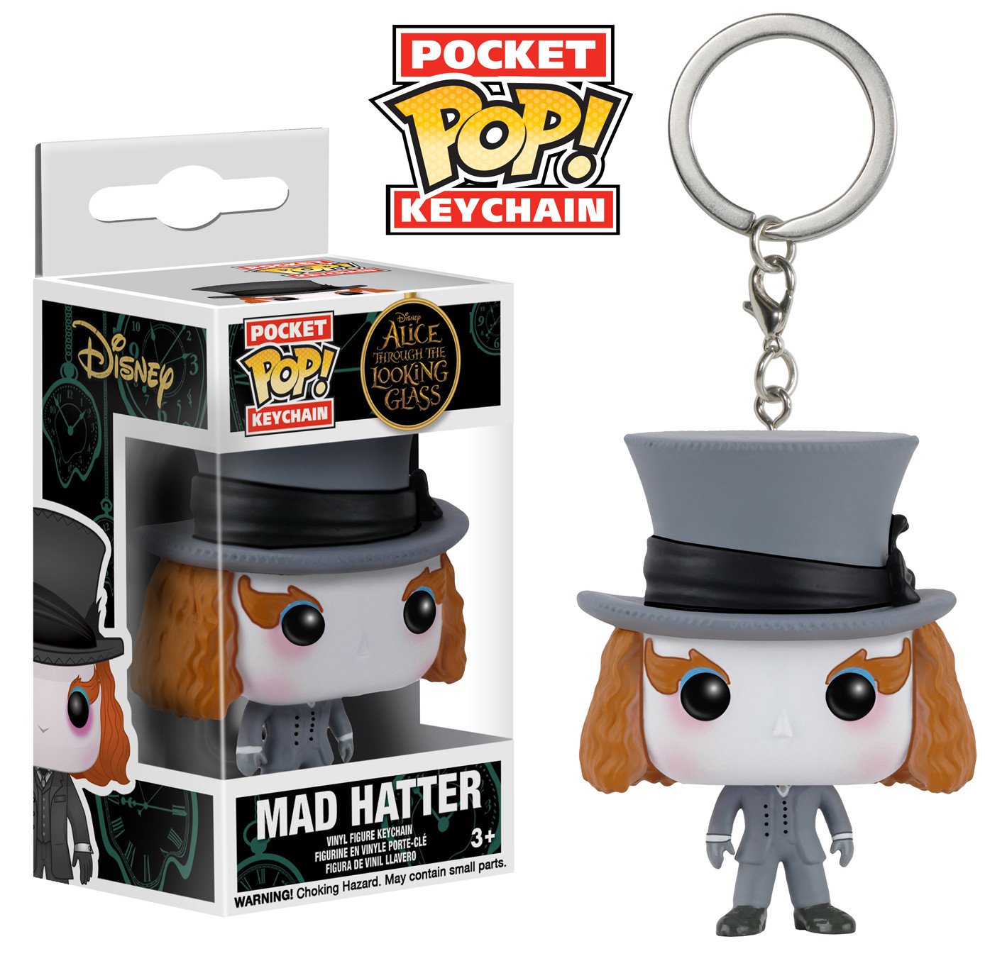 Alice Through the Looking Glass - Mad Hatter Keychain