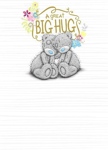 Bears Hugging - Big Hug Greetings Card
