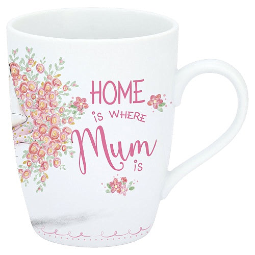 Mum Mug - Home is where Mum is