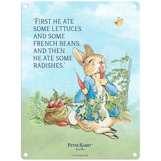 Beatrix Potter - Peter Rabbit - First he ate some lettuces… (Large)