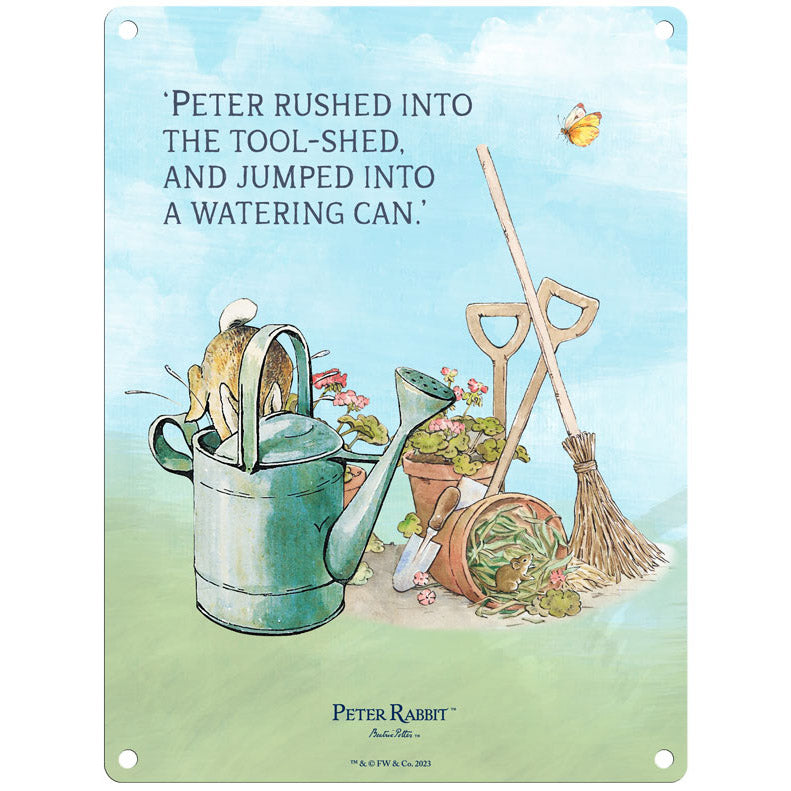 Beatrix Potter - Peter Rabbit - Peter rushed into the tool-shed… (Large)