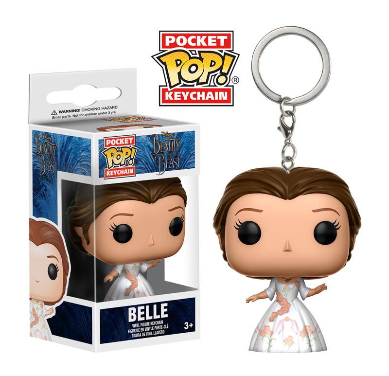 Beauty and the Beast - Celebration Belle Keychain
