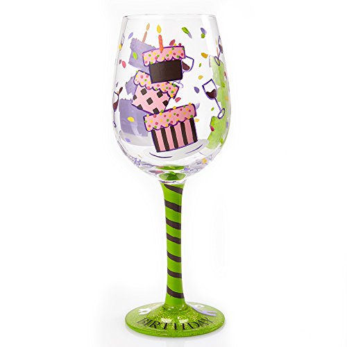 Tipsy Wine Glass