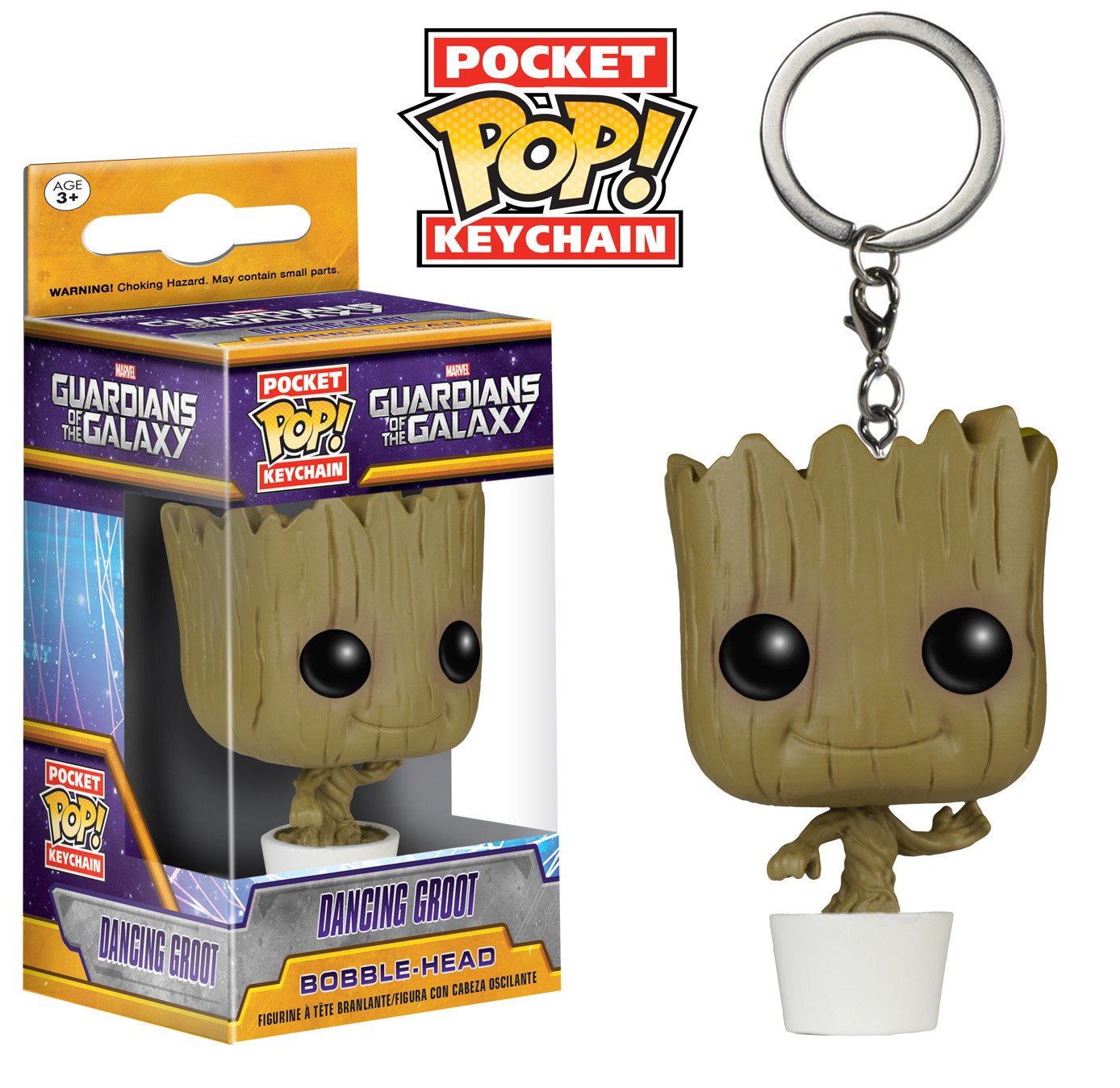 Guardians of the Galaxy - Dancing Groot Keychain
