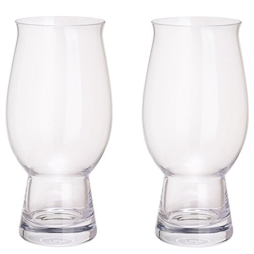 Perfect Lager Glass Pair
