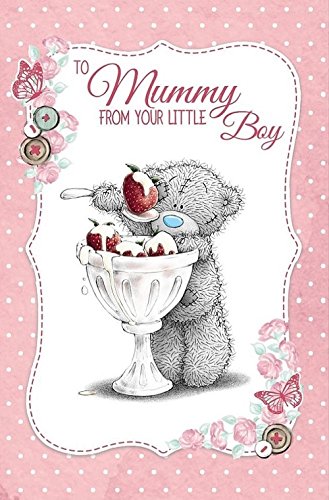 To Mummy from your Little Boy - Mother's Day Card