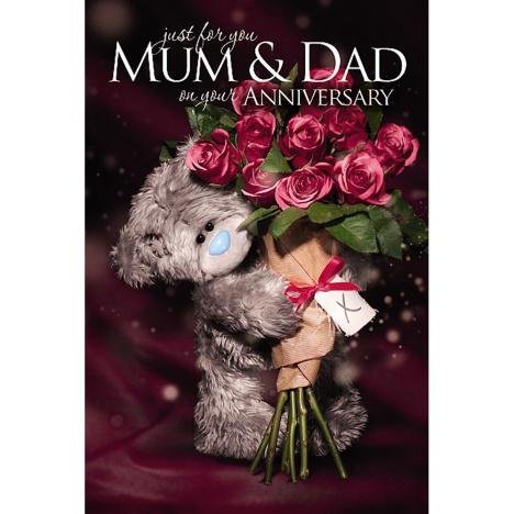 Mum and Dad Anniversary Card (3D Holographic)