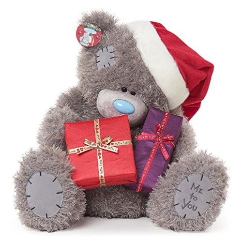 Teddy with Gifts and Santa Hat - 24'' Bear