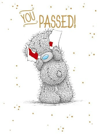 You Passed - Congratulations Card