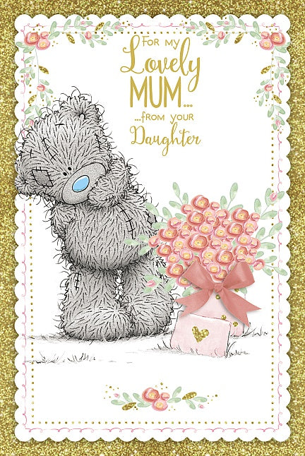 Mum from Daughter - Mother's Day Card (Handmade)