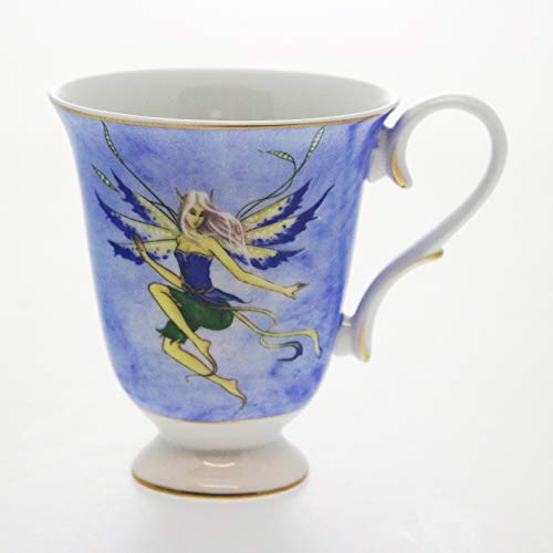 Blue Fairy Bone China Mug in Gift Box