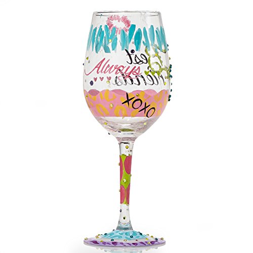 Best Friends Always Wine Glass