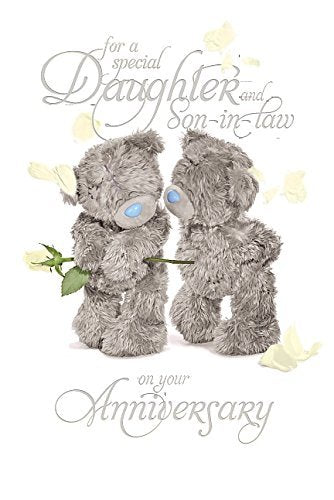 Daughter and Son-in-Law - Anniversary Card (3D Holographic)