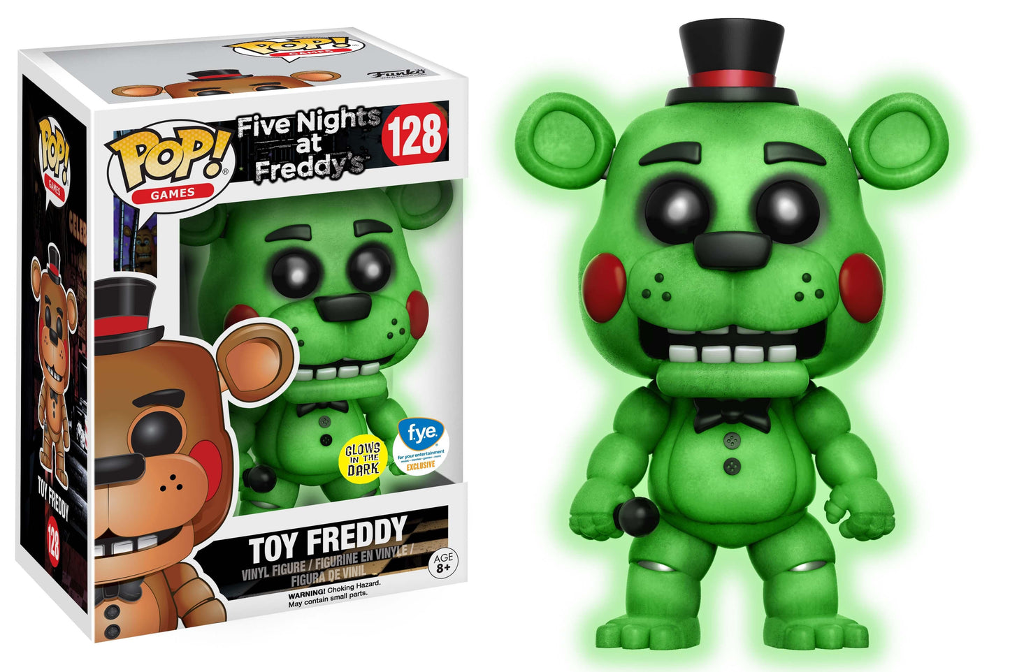 Five Nights at Freddy's - Toy Freddy (glows in the dark) #128
