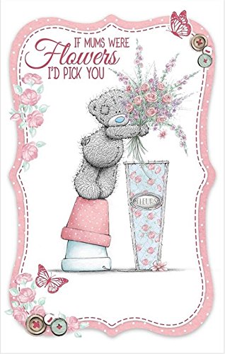 If mums were flowers I'd pick you - Mother's Day Card