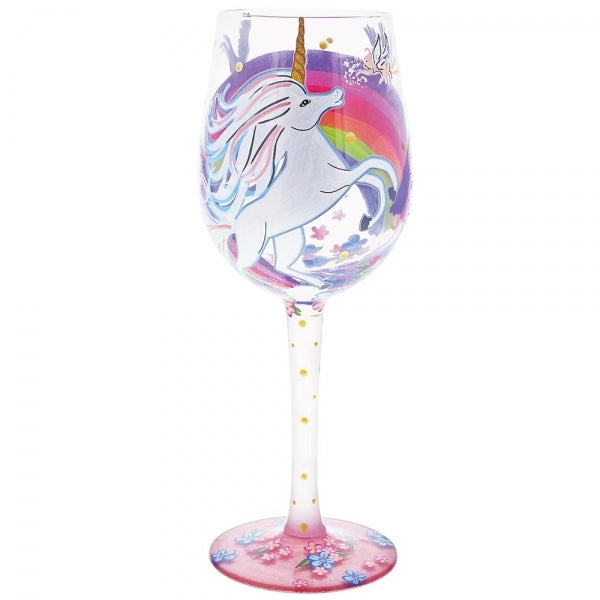 Unicorn Wine Glass