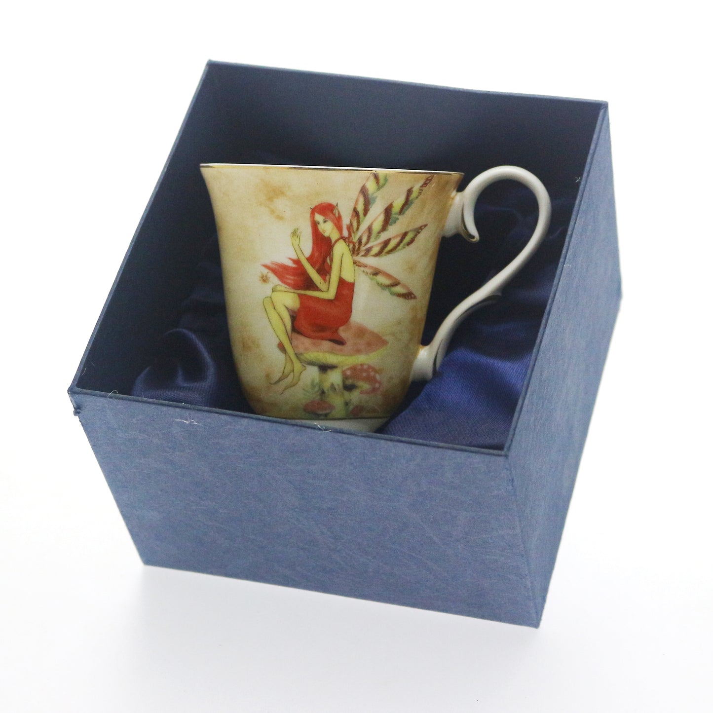 Red Fairy Bone China Mug in Gift Box
