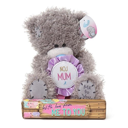 No.1 Mum Rosette - 7'' Bear