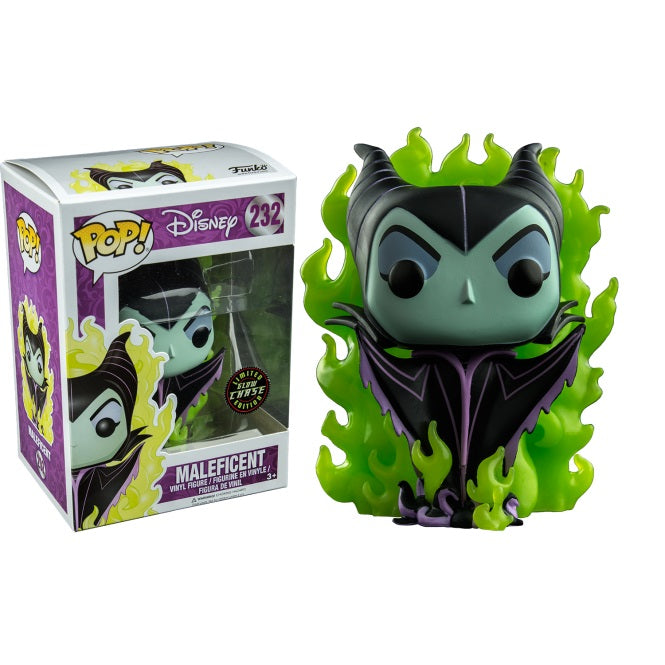 Maleficent (Green flame, glow in the dark) #232 CHASE LIMITED EDITION